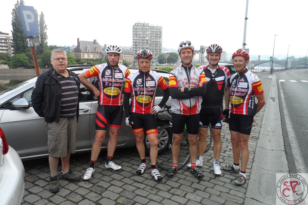 Le groupe à Huy