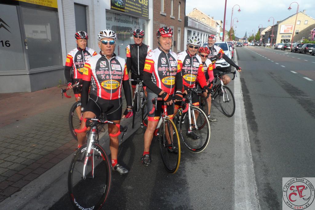 Le groupe à Fléron