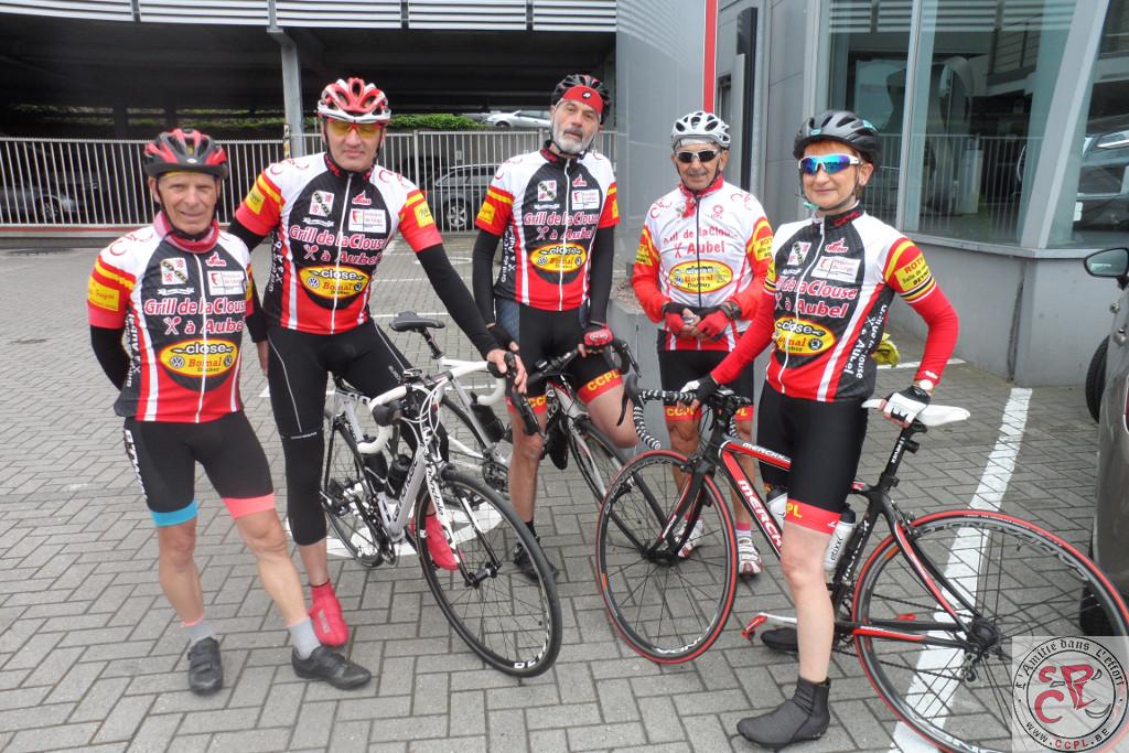 Le groupe à Jupille