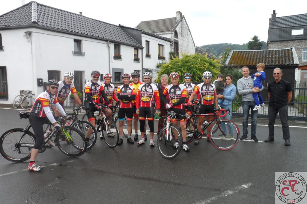Le groupe à Vaux