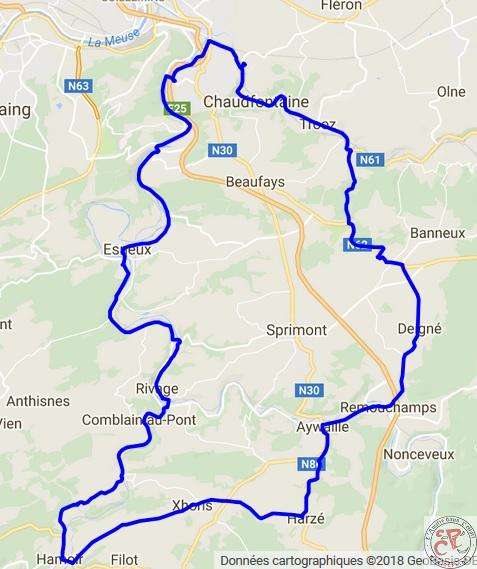 Le parcours (par Jean G.)
