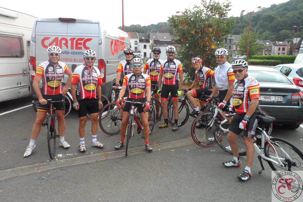 Le groupe à Vaux