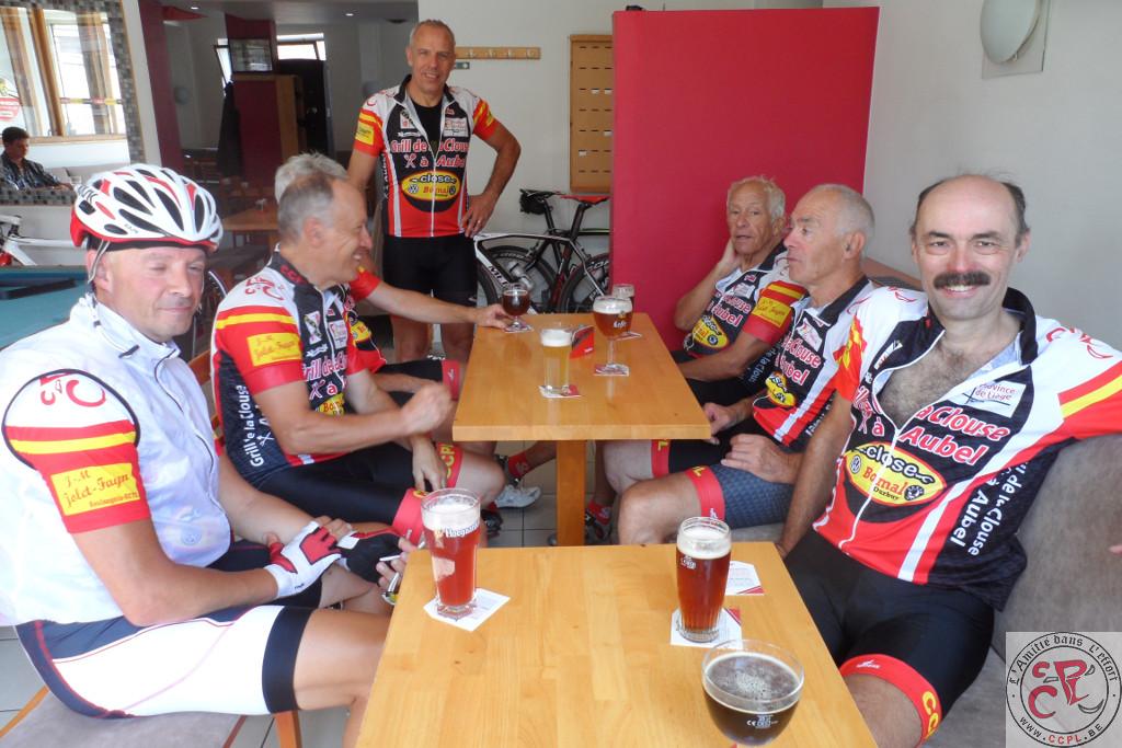 Le groupe à Vaux